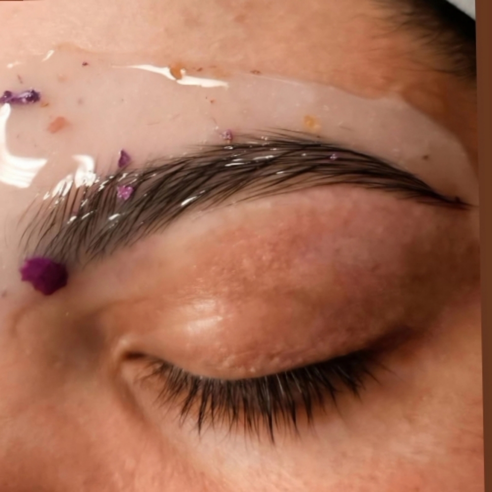 Brow Theading at Dollish Polish Nail Studio in Rialto, CA