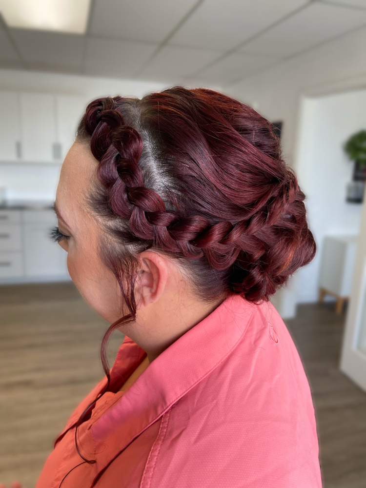 Trial Bridal Hair