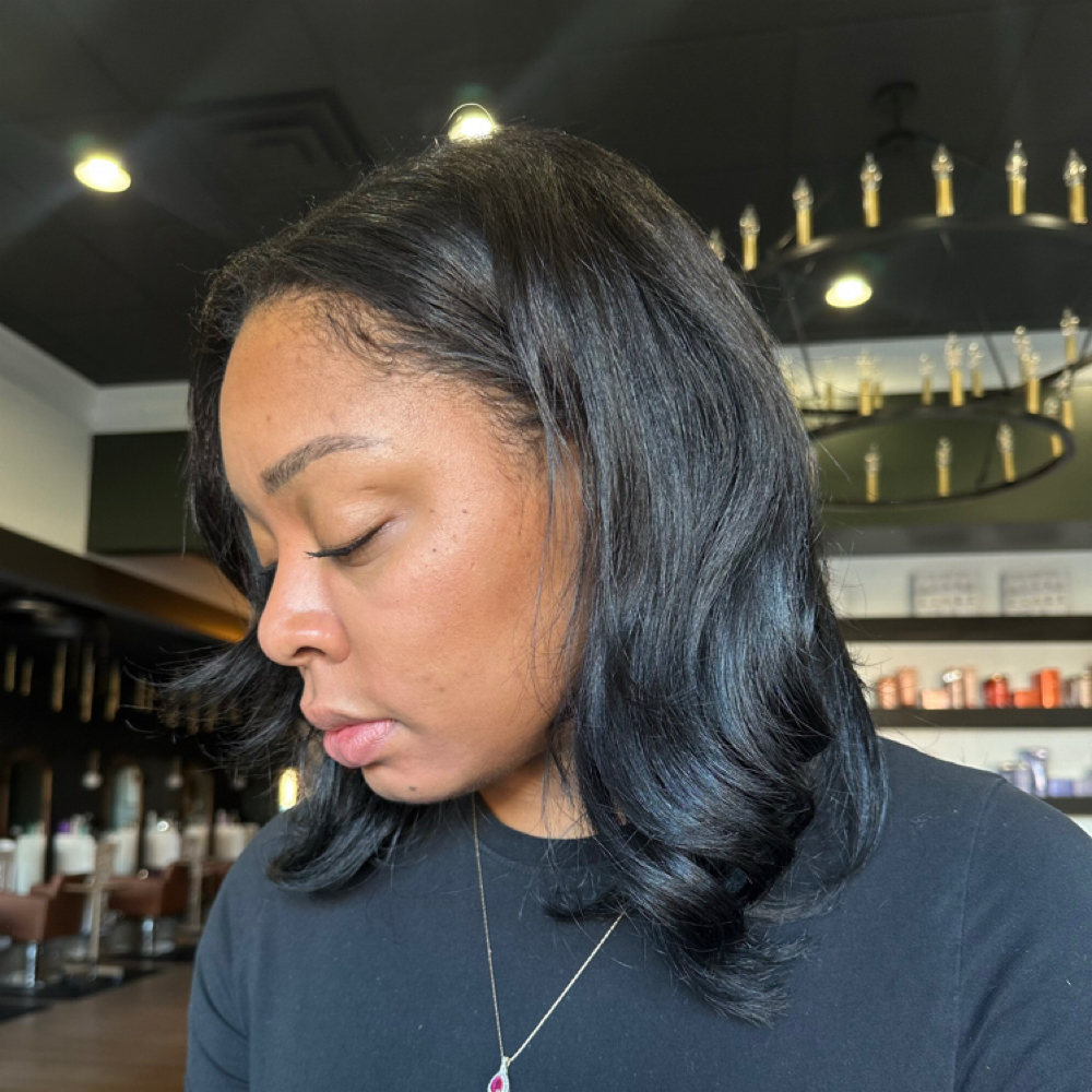 Handtied Sew-in Install 2.5 Rows at Ashley Johnson Beauty in Indianapolis, IN