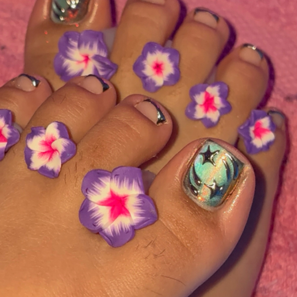 Toe Nail Art (ADD ON) at Nailsbymj956 in McAllen, TX