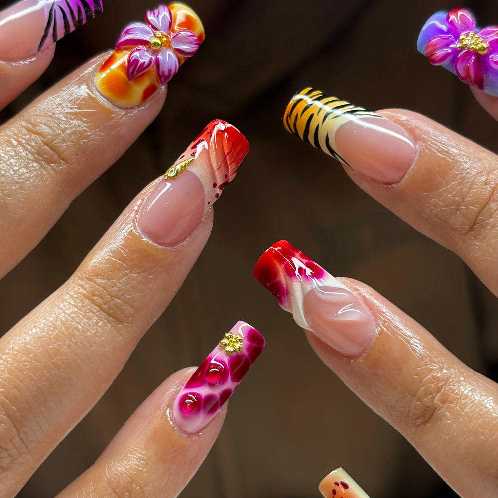 Gel Extension Level 3 Nail Art at Cosmetixjenn in Pickerington, OH