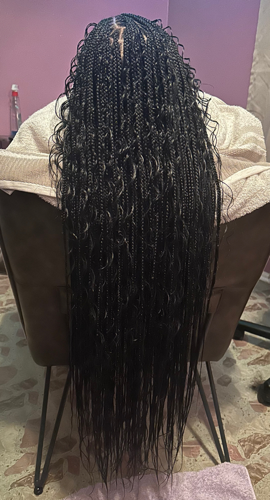 Extra Ex Small Boho Knotless