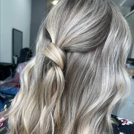 Full Highlights at Blossoms HTX Hair Studio in Spring, TX