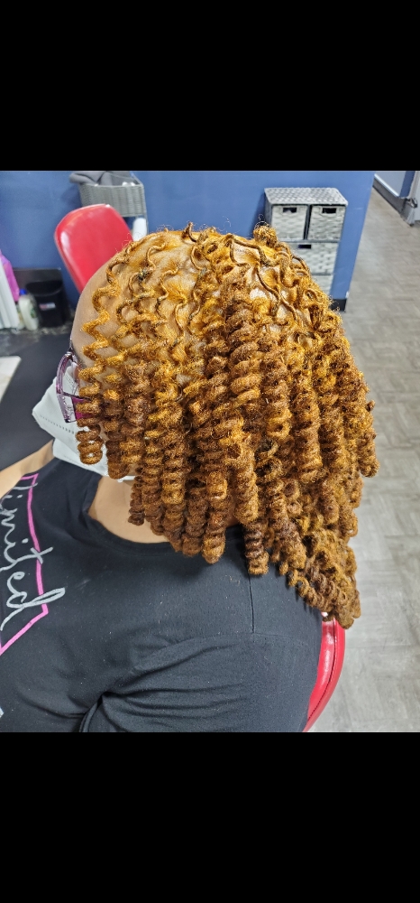 Loc Curls (One-by-one)