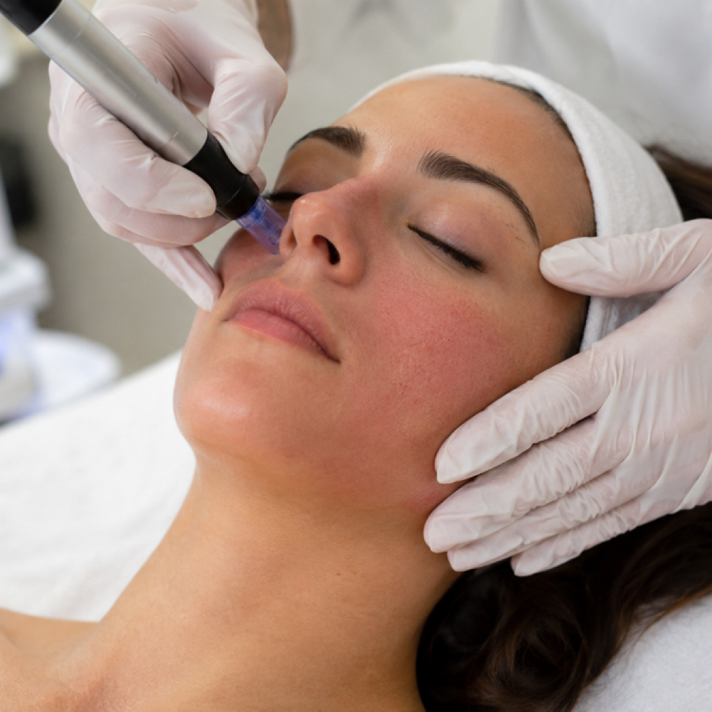 Microneedling Facial at Jane Rozier Permanent Makeup & Esthetics in La Vista, NE