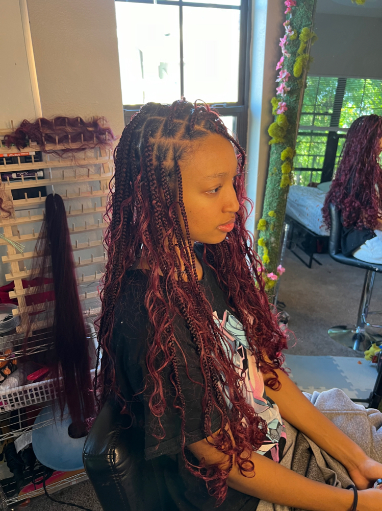 Medium Boho Knotless