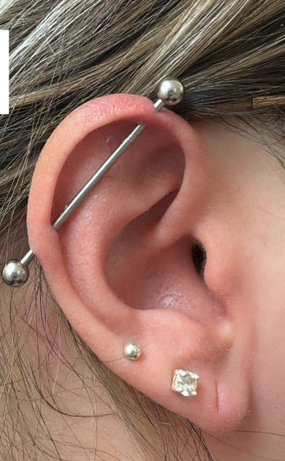 Industrial Piercing at MiLK & ViViD | Montrose in Montrose, CO