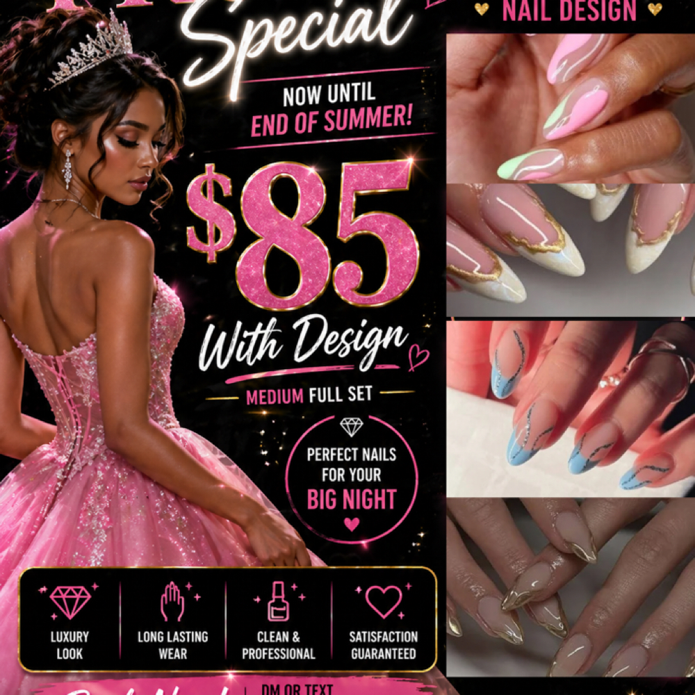 Prom Special at Warmandcoozynails in Mount Vernon, NY