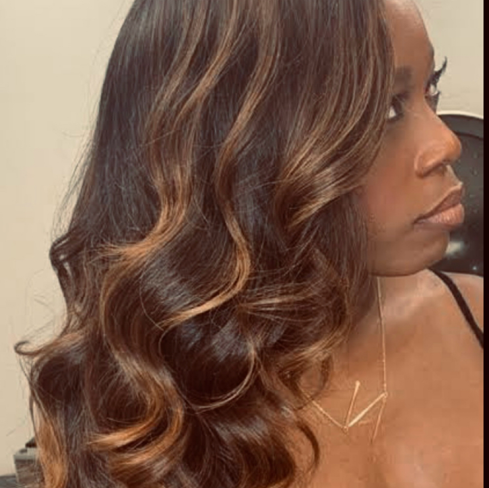 Sew- In Hair Extensions at Vanité Hair Studio in Colonie, NY