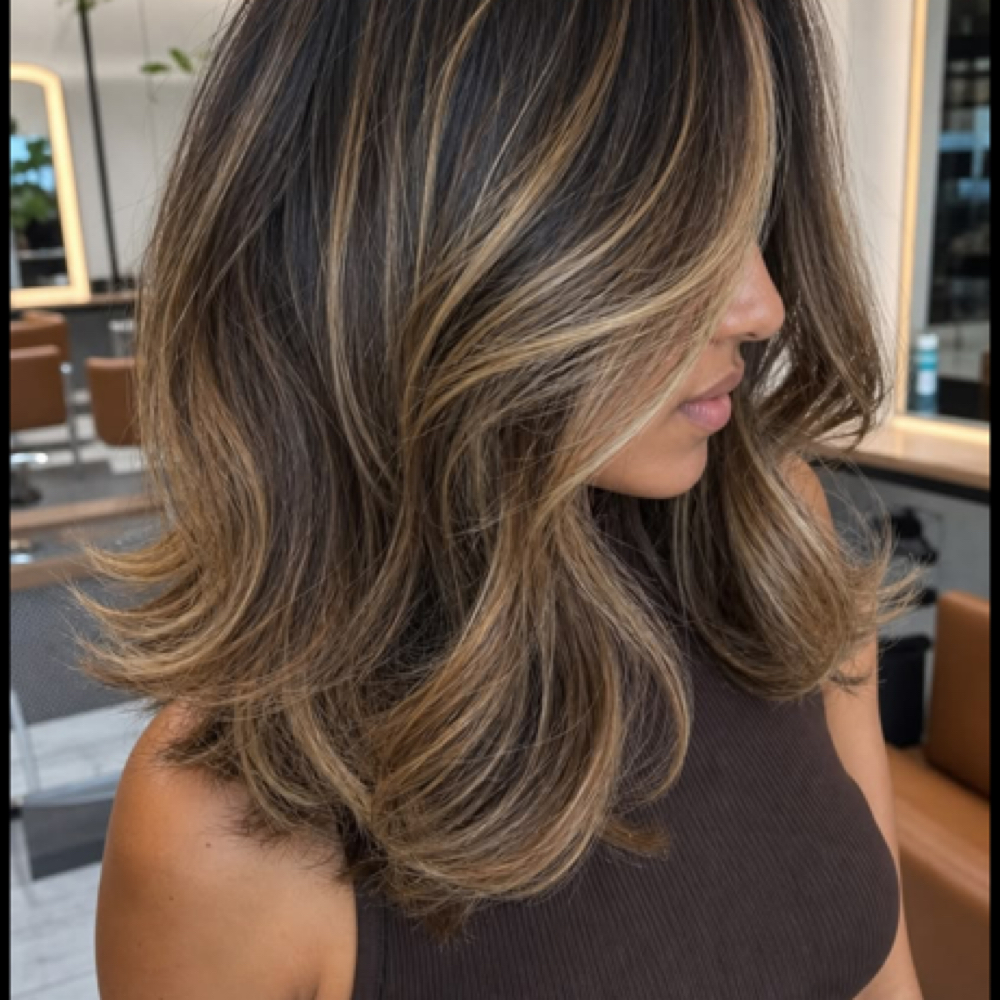 Medium Length Partial /NO Haircut at Wild Ivy Salon in Phoenix, AZ