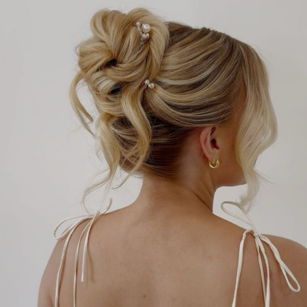Special Occasion Updo at The Blonde Society in Hazel Green, AL