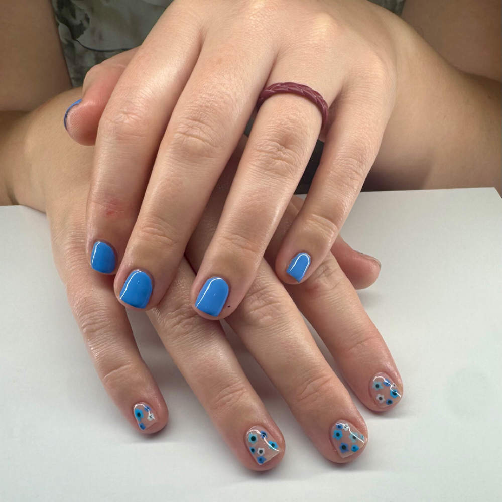 Gel Manicure at GlammbyGabb x LivsNailLounge in Monroe, OH