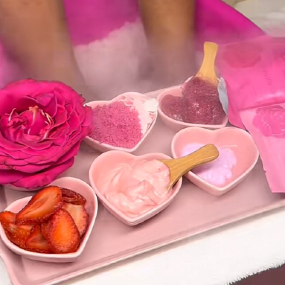 Luxe Pedicure at Styles By Nawal in Cheshire, CT