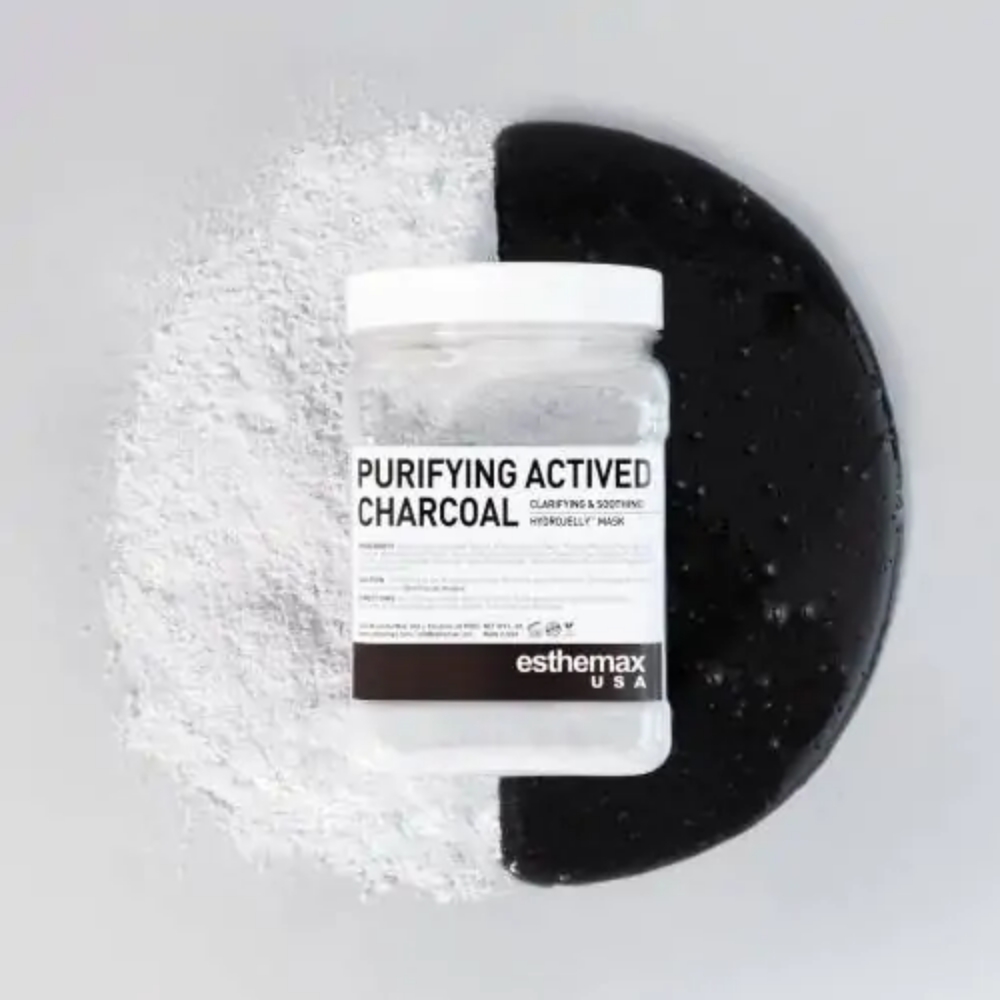 Charcoal Hydro Jelly Mask at The Glow Club Esthetics Studio by Shannon the Esthetician in Bellevue, NE