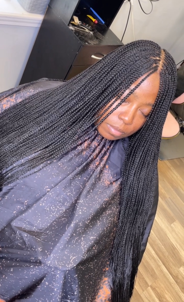 EXTRA SMALL box Braids at Bre The Braider in Hazelwood, MO