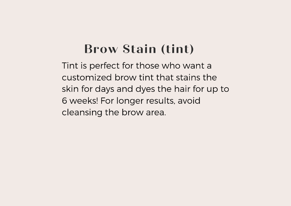 Brow Stain (Tint)