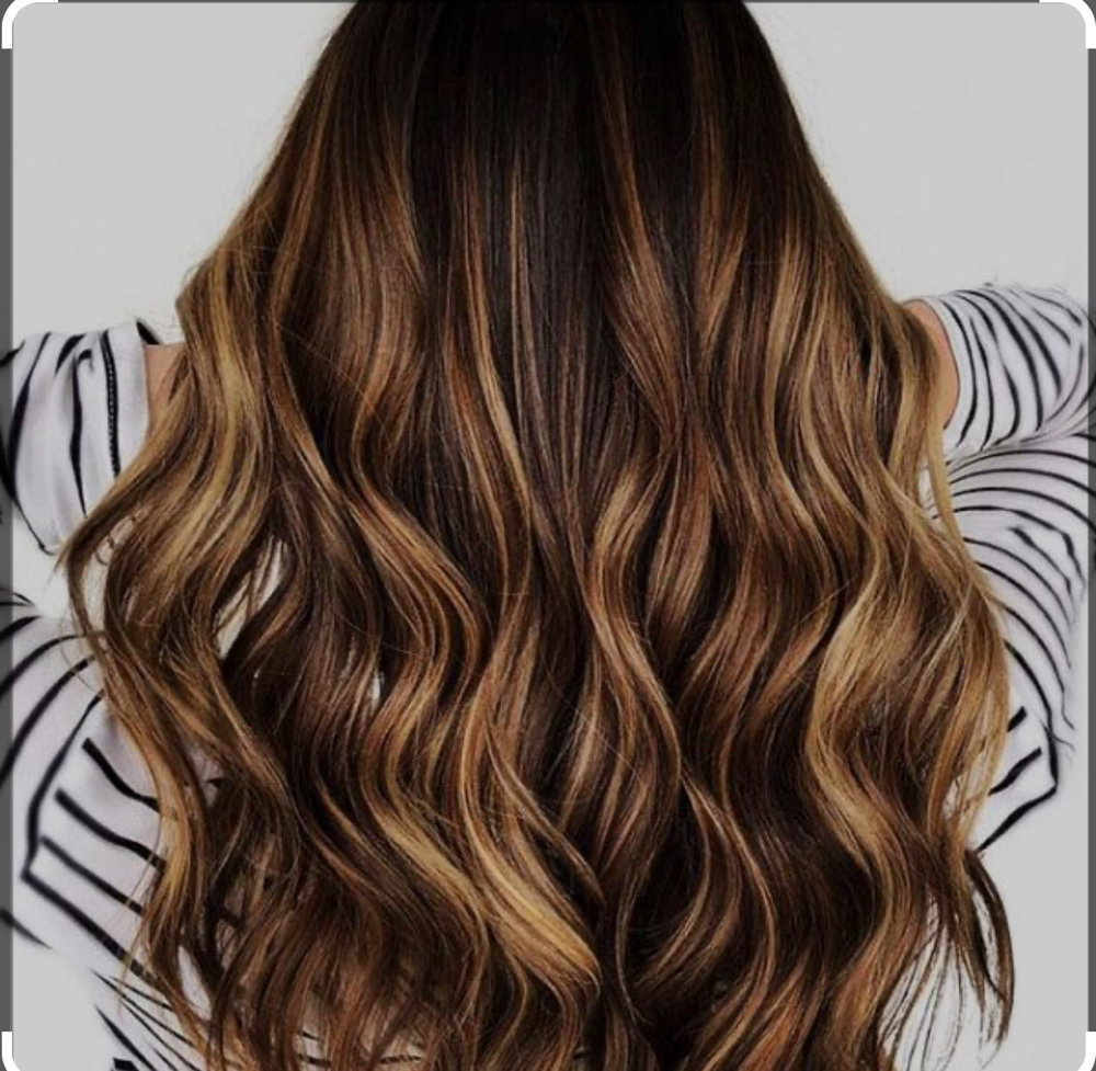 Balayage On long/thick Hair