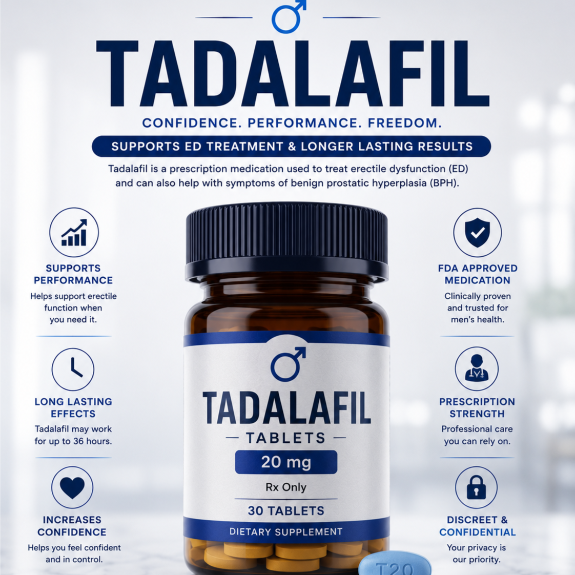 Tadalafil Consultation 💙 at Precision Total Health & Wellness Clinic in Plant City, FL