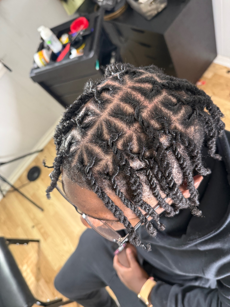 Loc Retwist at Lyric Gifted Hands in Carson, MS