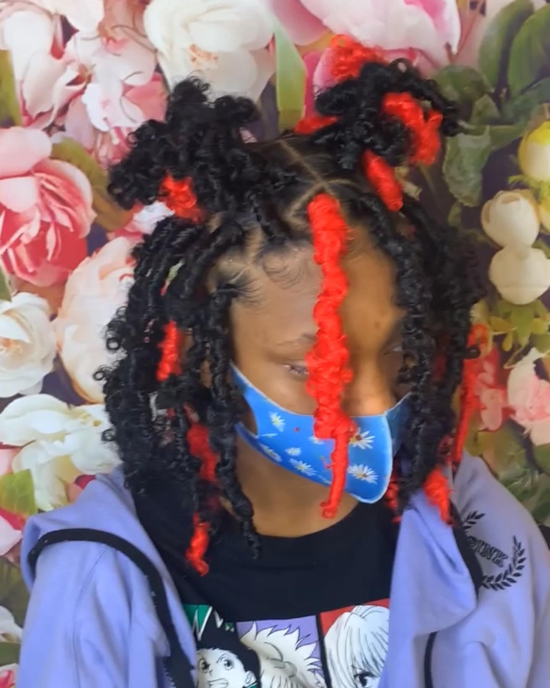 Butterfly Locs Short