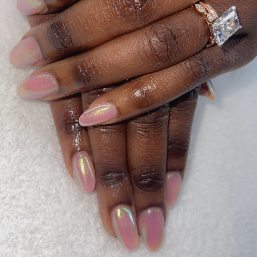 Acrylic Overlay “natural Nails” at Gold Coast Beauty By Shanzo in Chicago, IL