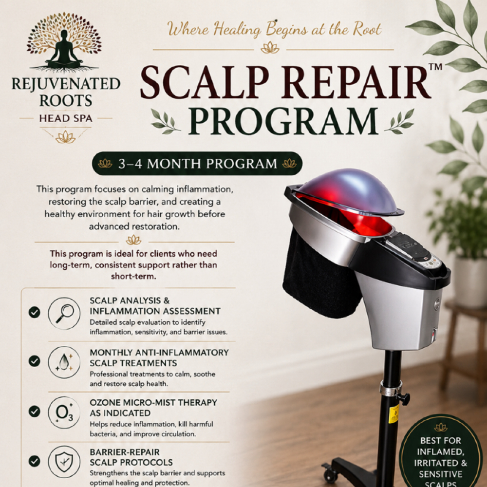 Scalp Repair ™ Program at Rejuvenated Roots Head Spa, LLC in Brownwood, TX