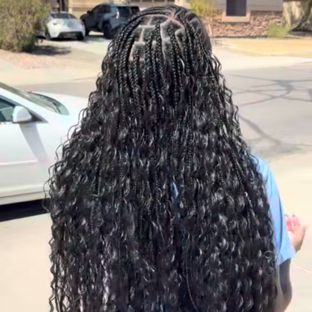 Adding Boho Hair at The Art of Beauty School & Salon in Maricopa, AZ