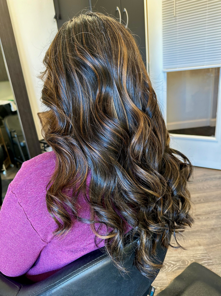 Partial blonding