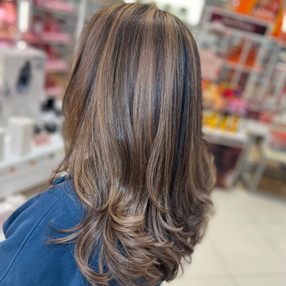 Blowout at INVU Beauty Salon in Modesto, CA