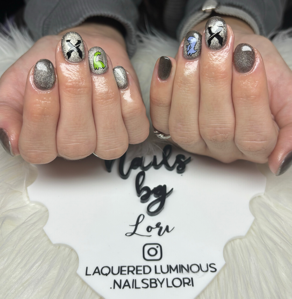 Foreign Soak Off & Acrylic Overlay