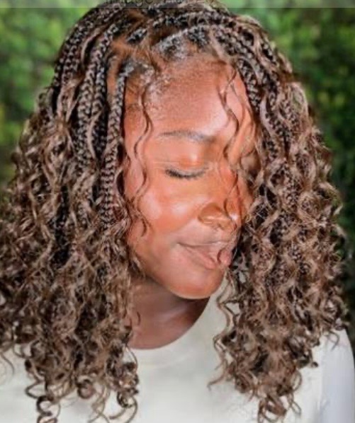 Bohemian Bob Box Braids