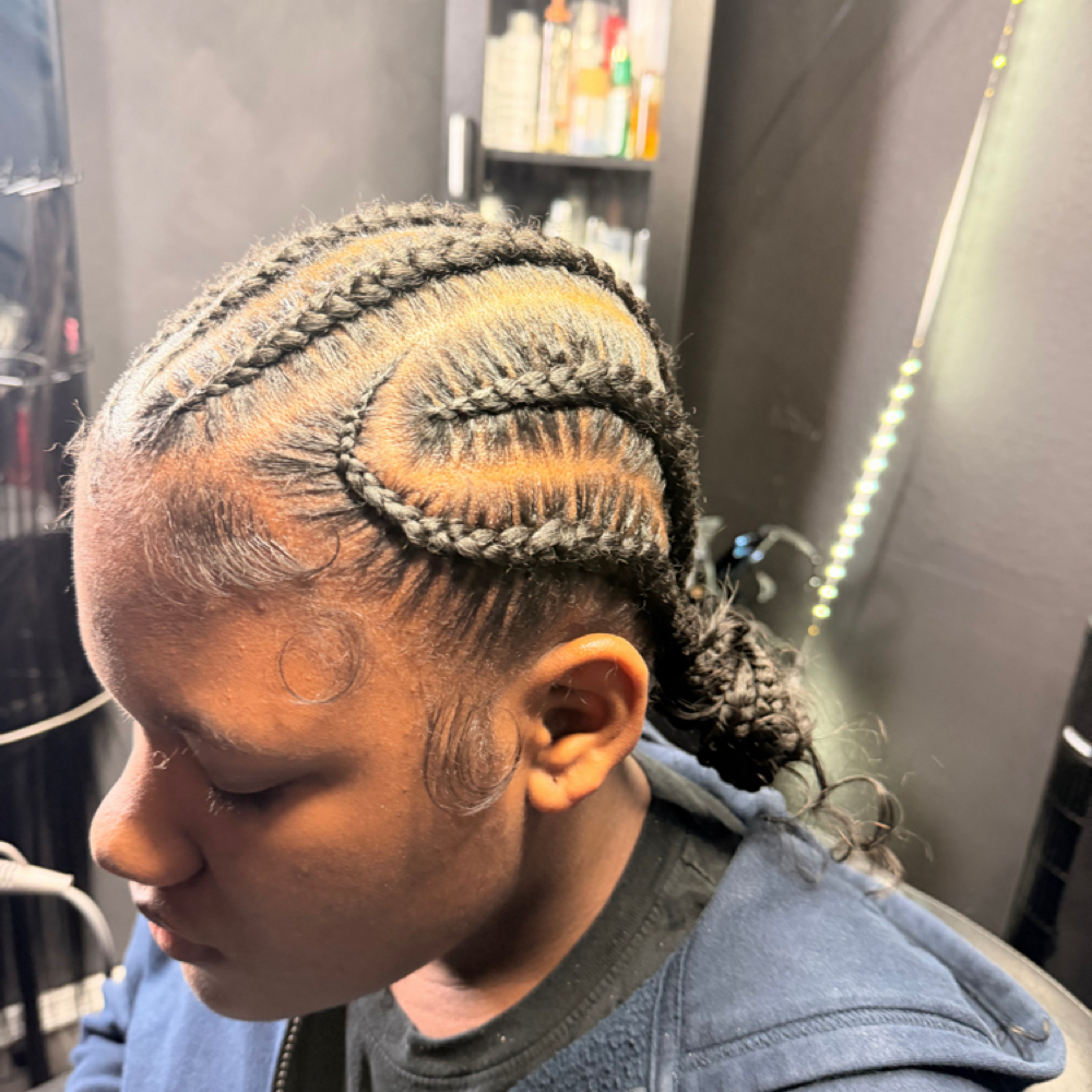 4 Stitch Braids at Crowned By Victoria in Birmingham, AL