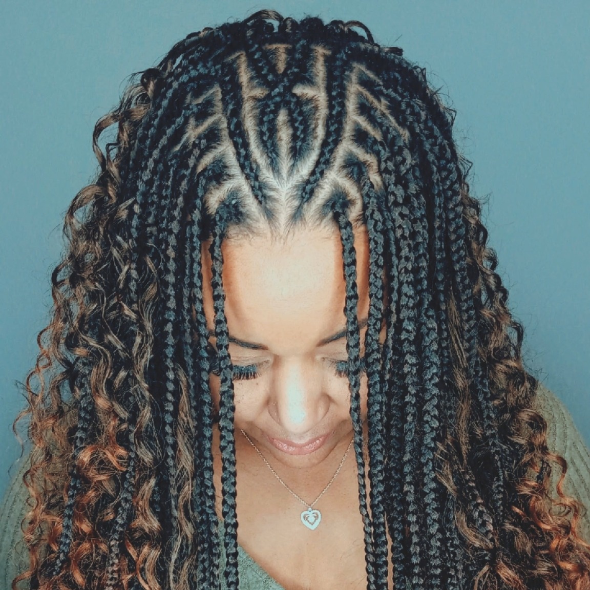 Fulani Braids at Texture Society in Columbus, OH