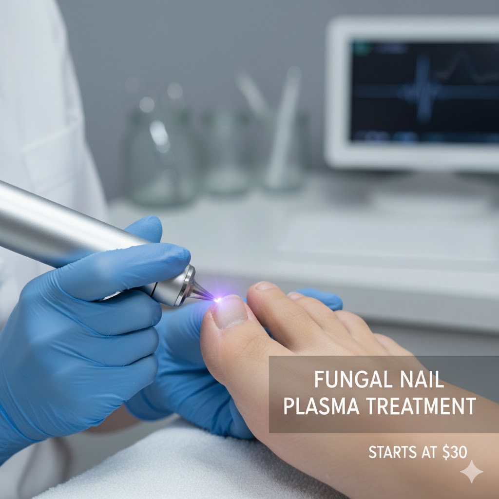 FUNGAL NAIL PLASMA TREATMENT $30