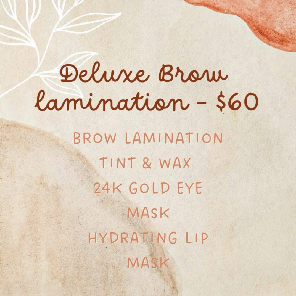 SEPTEMBER Brow Lami Special🎃 at Morgan Haney in Mobile, AL
