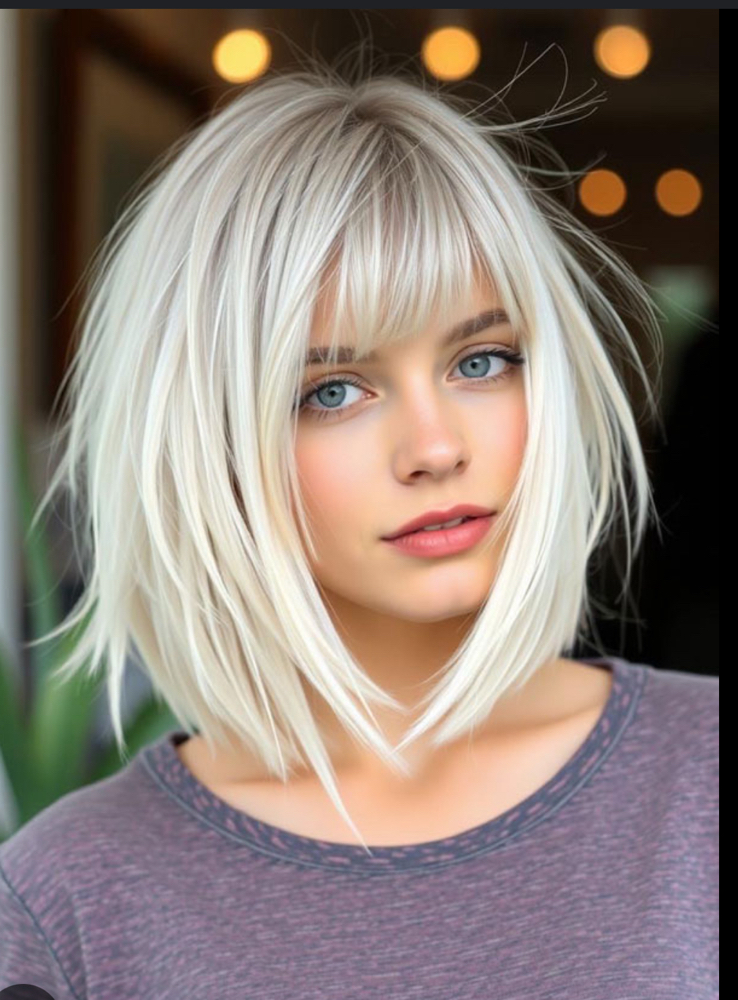 ~Womans Medium Length Haircut