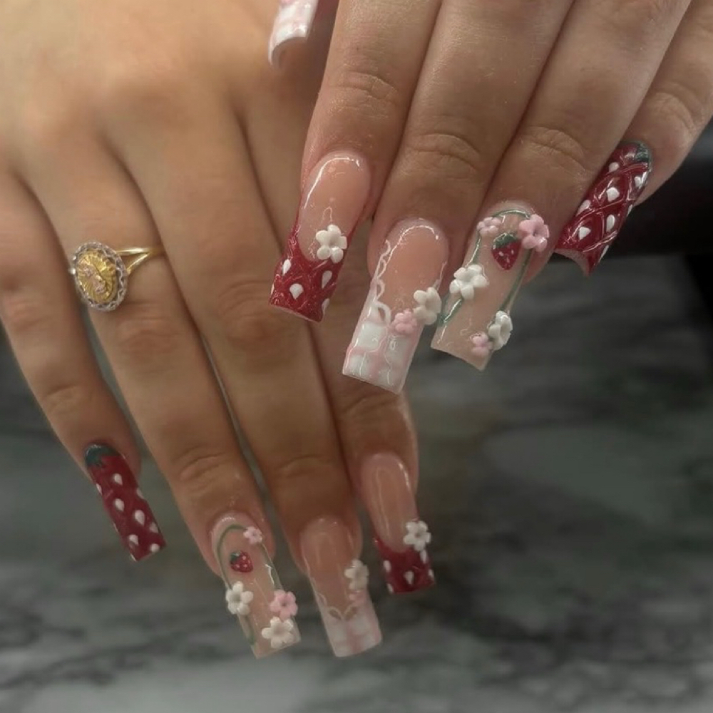 Acrylic Fill at Nails by Bianca Annabelle in Grand Island, NE