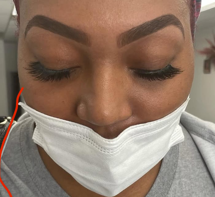 Strip Lash Application