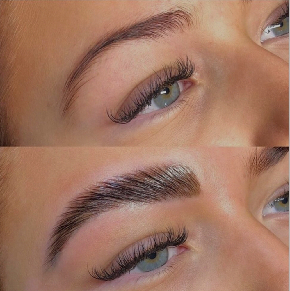 Brow Tint ,Lamination,and Wax Shape