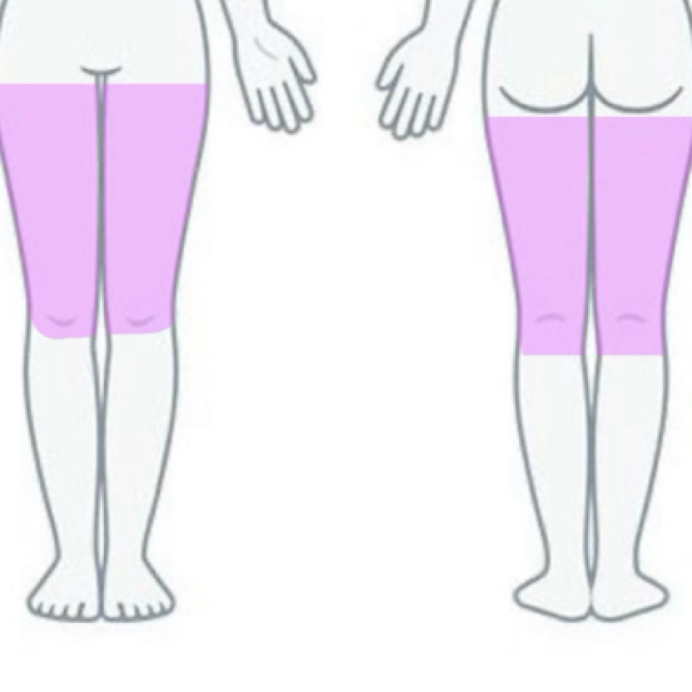 Upper Leg at Sugar Babies Beauty & Co. in Lakeland, FL
