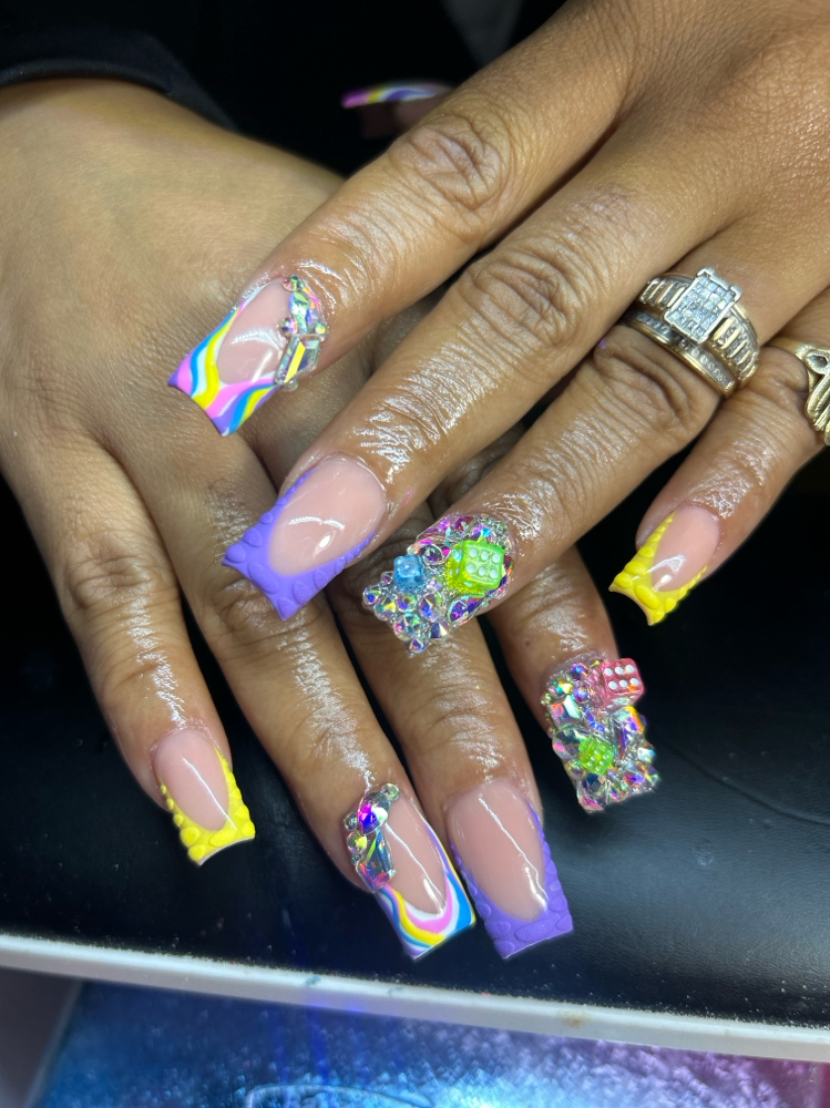 Acrylic fill in