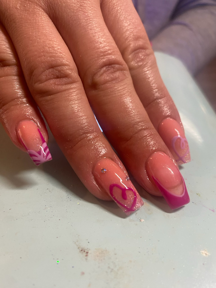 Acrylic fill in