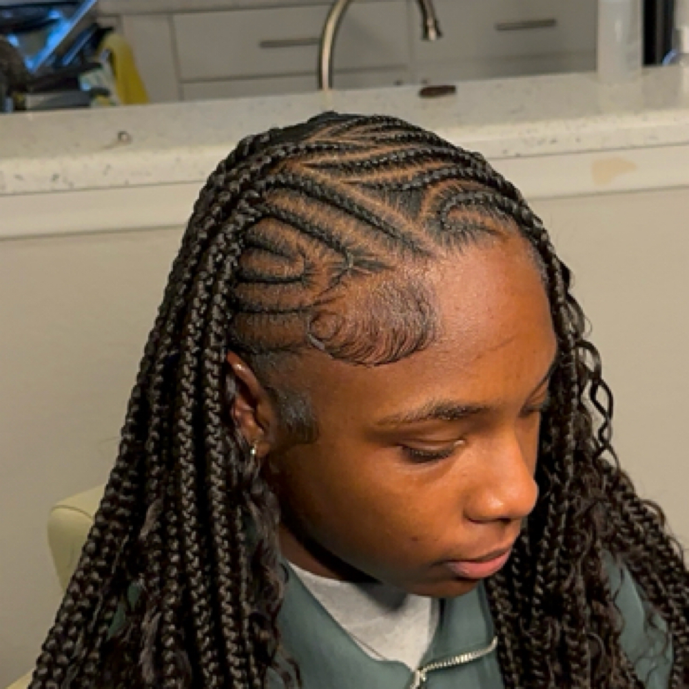 Tribal Braids at Kahuna Styles in colorado springs, CO