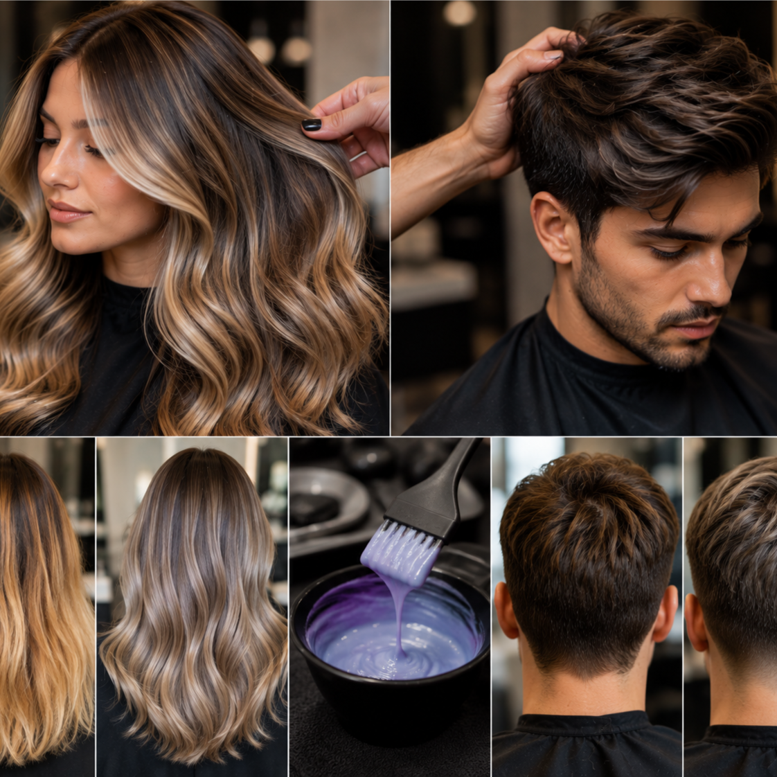 Toner / Gloss (Add-On) at HairBar Salon BarberShop in Cross Roads, TX