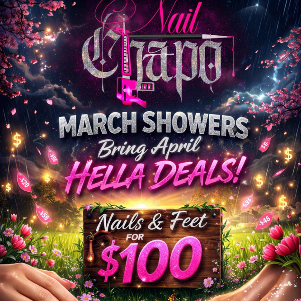 NAIL DEAL 🌸 CASH ONLY at The Chapo Experience in Grovecity, OH