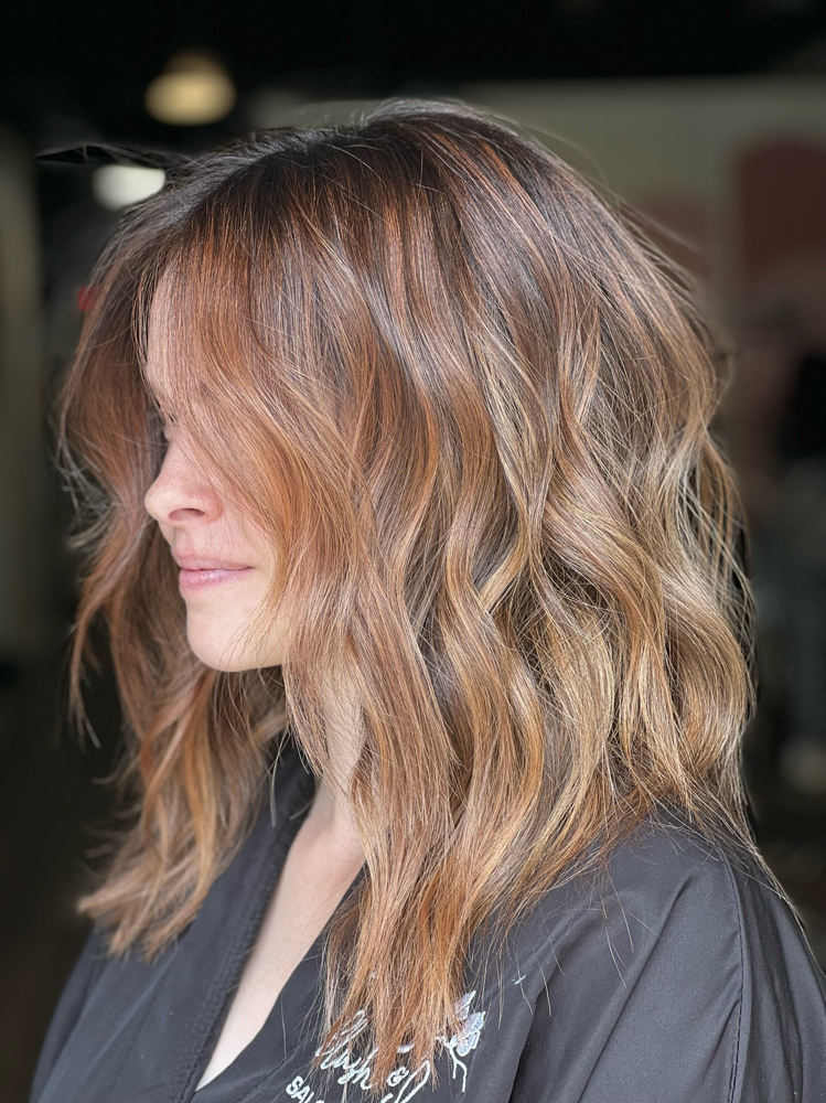 Haircut (after color)