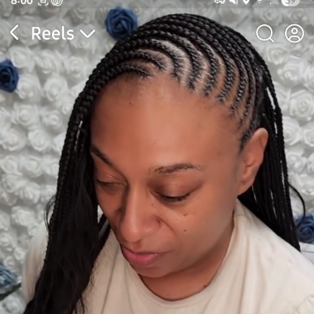 Lemonade Tribal Braids at The Braid Lounge in Burlington, NC