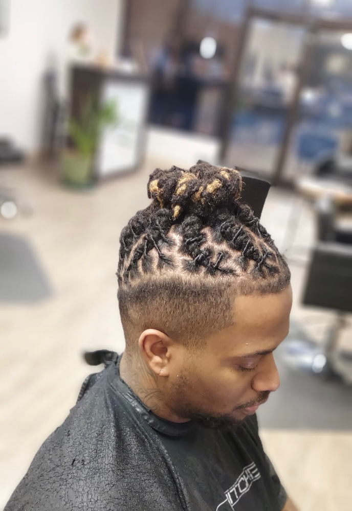 Loc Retwist Complex Ear Length at Crown Adjustments in Havelock, NC