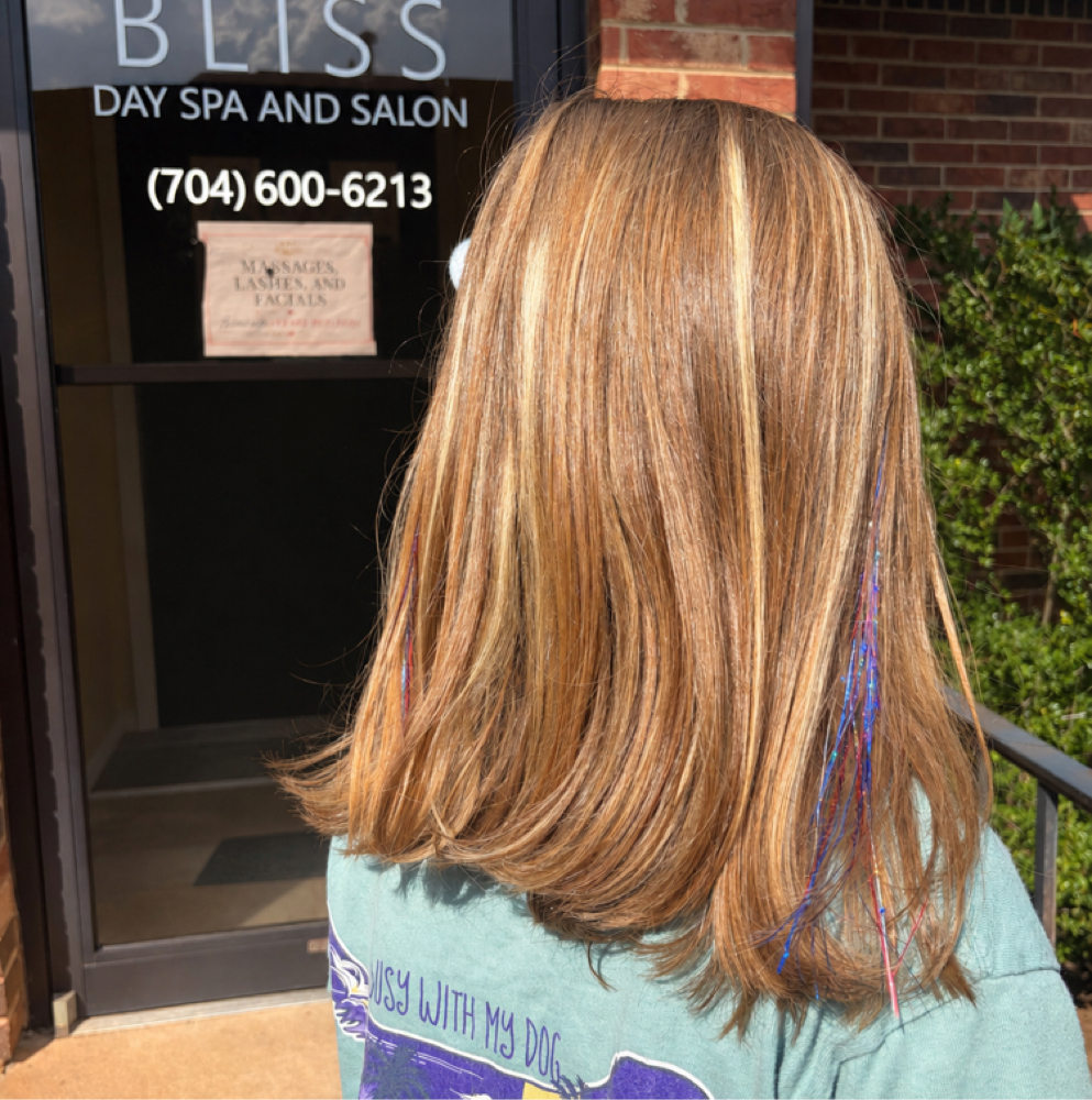 Trim and Twinkle Package-Karlee at Bliss Day Spa and Salon in Shelby, NC
