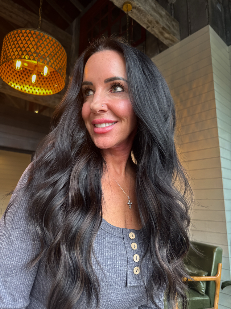 Root Touch Up With Length Refresh